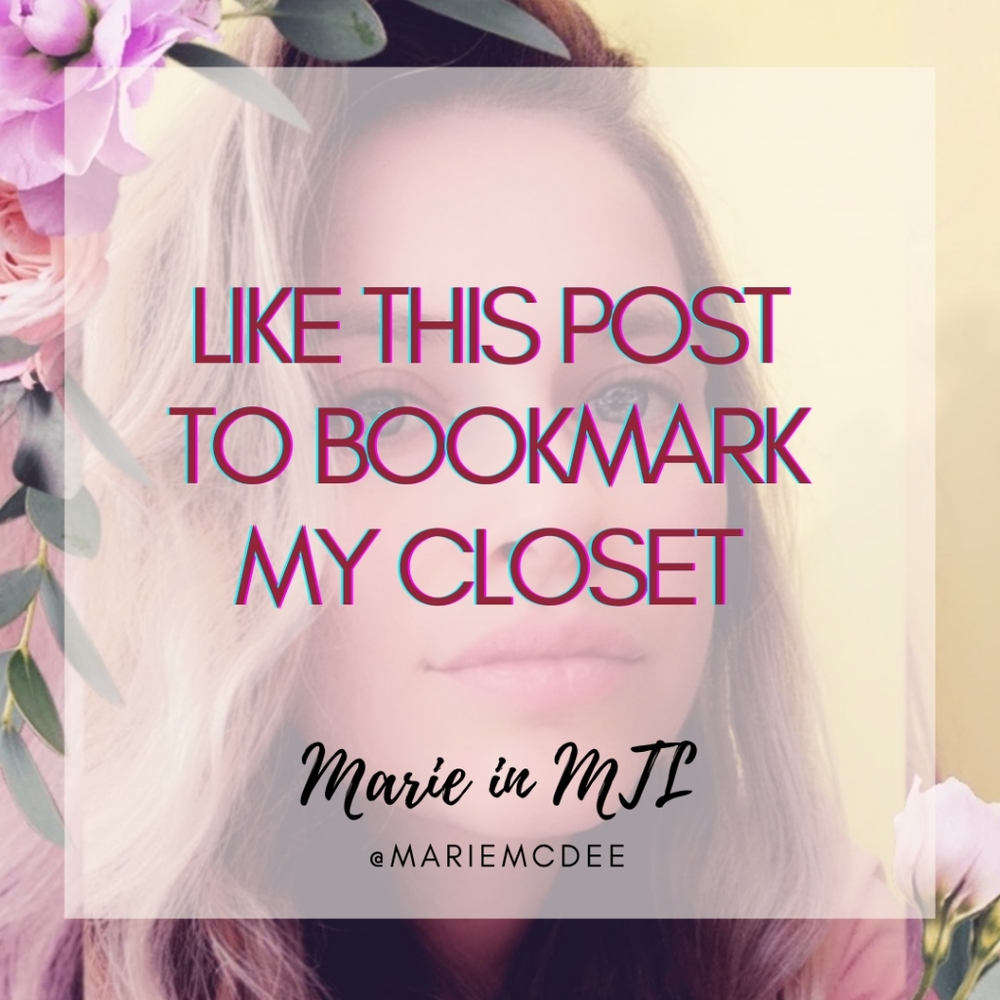 New listings in my Closet!